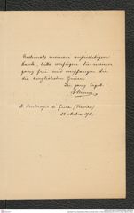 Nachlass Franz Steindachner, Brief von Emilio Ninni an Franz Steindachner (23.10.1911), Inv.Nr. 366.04, Seite 3